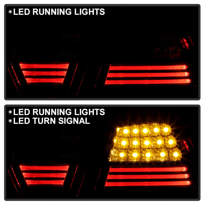Spyder BMW E90 3-Series 06-08 4Dr LED Tail Lights Smoke ALT-YD-BE9006-LED-SM 5000927
