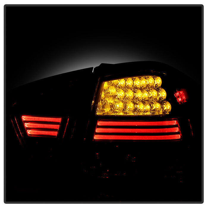 Spyder BMW E90 3-Series 06-08 4Dr LED Tail Lights Smoke ALT-YD-BE9006-LED-SM 5000927