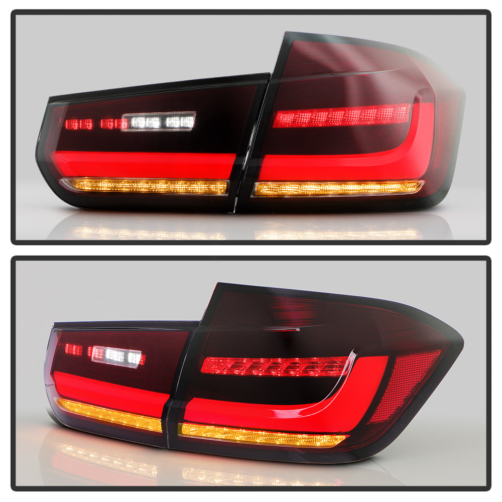 SPYDER 12-18 BMW 3 Series F30 Full LED Tail Lights 5089502