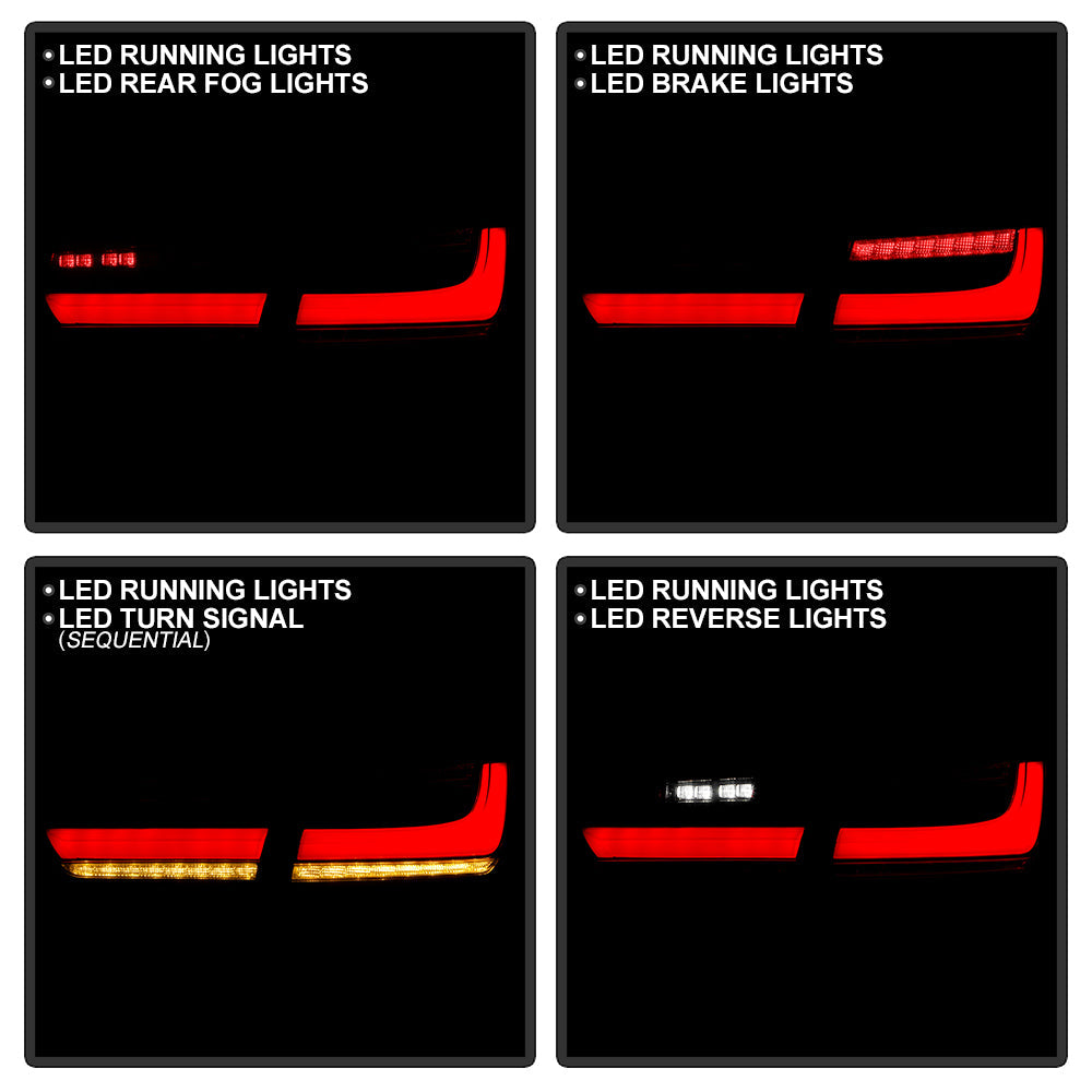 SPYDER 12-18 BMW 3 Series F30 Full LED Tail Lights 5089502