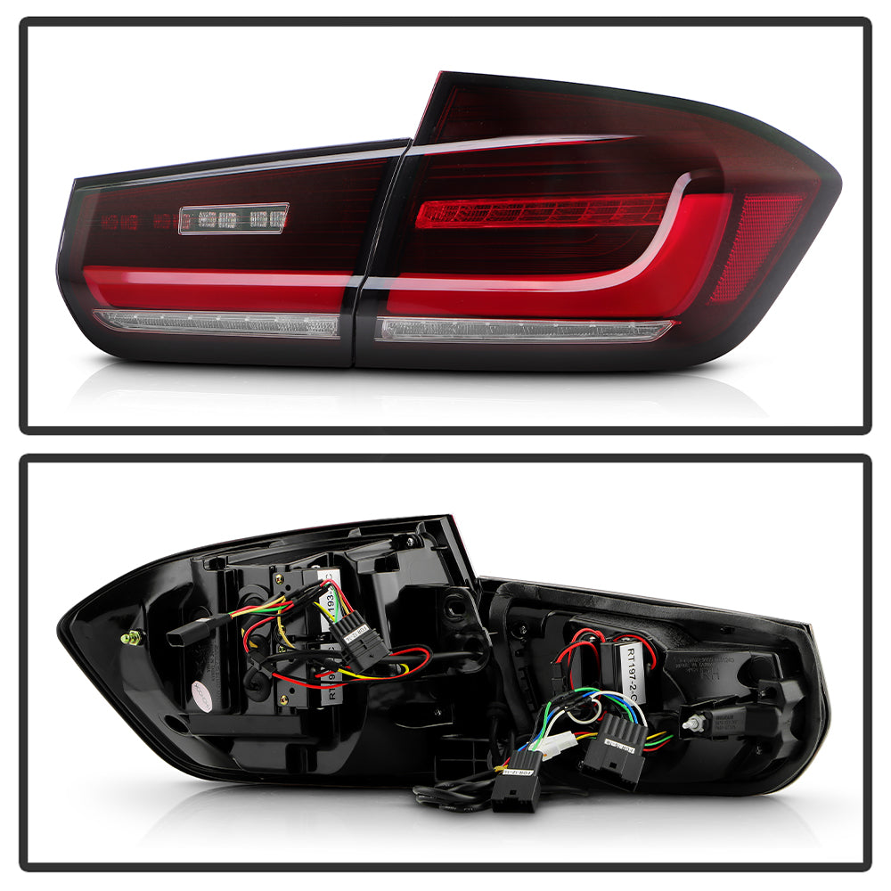 SPYDER 12-18 BMW 3 Series F30 Full LED Tail Lights 5089502