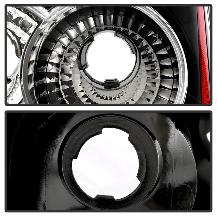 Spyder Chrysler 300C 05-07 LED Tail Lights Black ALT-YD-C305-LED-BK 5000934