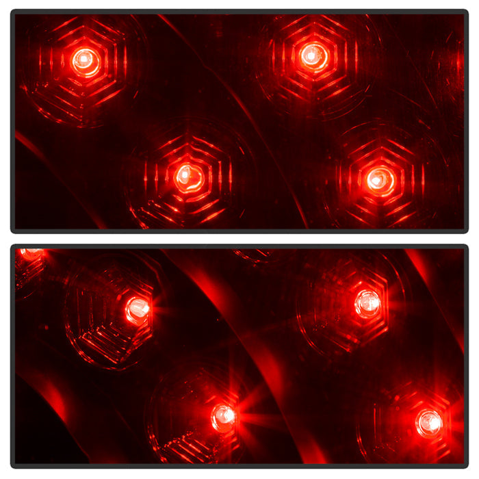 Spyder Chrysler 300C 05-07 LED Tail Lights Black ALT-YD-C305-LED-BK 5000934