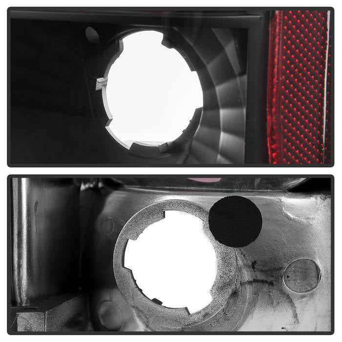 Spyder Chevy Astro/Safari 85-05 Euro Style Tail Lights Black ALT-YD-CAS85-BK 5000996