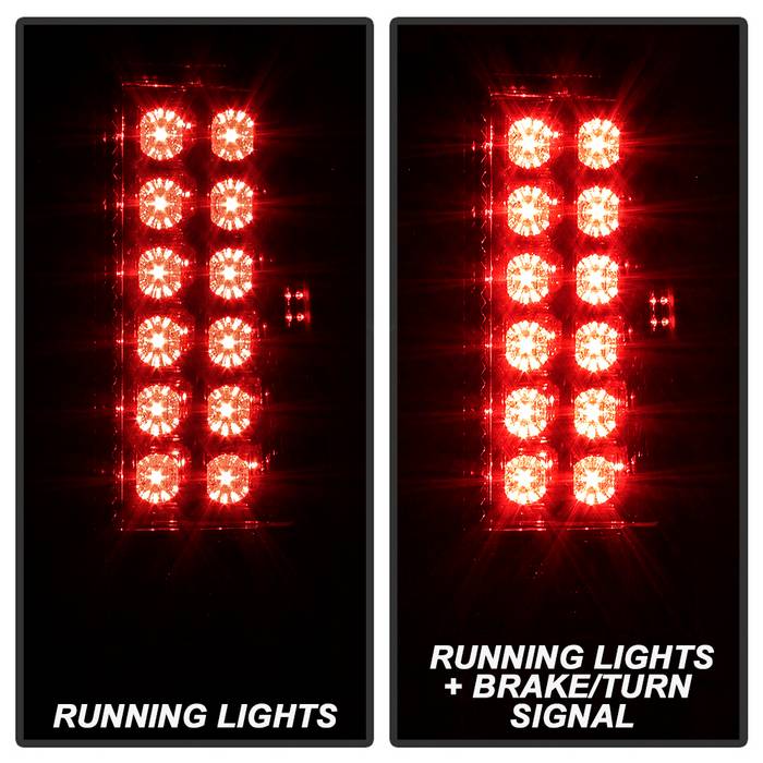 Spyder Chevy Astro/Safari 85-05 LED Tail Lights Smoke ALT-YD-CAS85-LED-SM 5001054