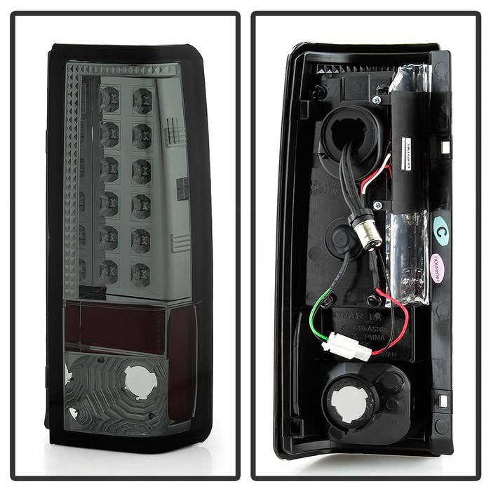 Spyder Chevy Astro/Safari 85-05 LED Tail Lights Smoke ALT-YD-CAS85-LED-SM 5001054