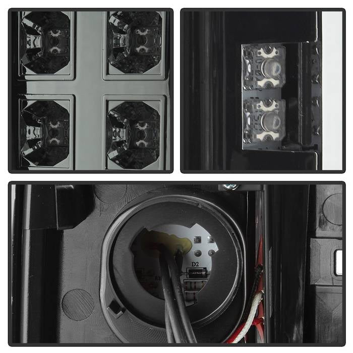Spyder Chevy Astro/Safari 85-05 LED Tail Lights Smoke ALT-YD-CAS85-LED-SM 5001054