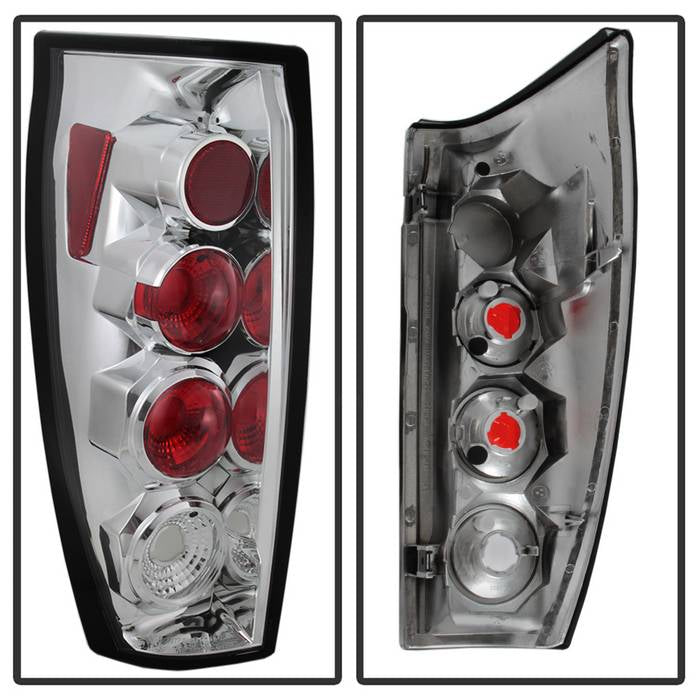 Spyder Chevy Avalanche 02-06 Euro Style Tail Lights Chrome ALT-YD-CAV04-C 5001115