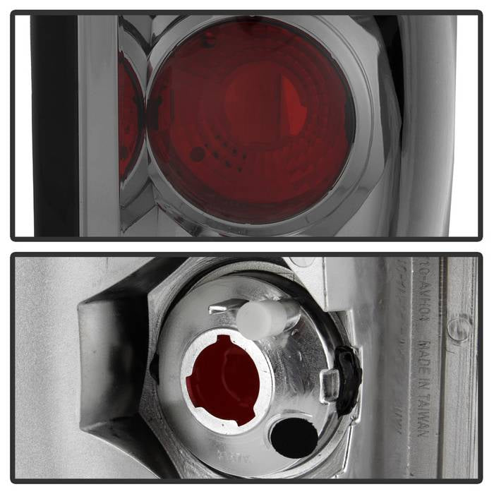 Spyder Chevy Avalanche 02-06 Euro Style Tail Lights Smoke ALT-YD-CAV04-SM 5001139