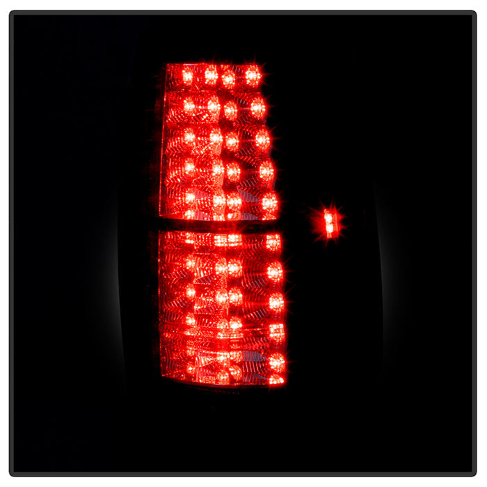 Spyder Chevy Avalanche 07-13 LED Tail Lights Black ALT-YD-CAV07-LED-BK 5032461