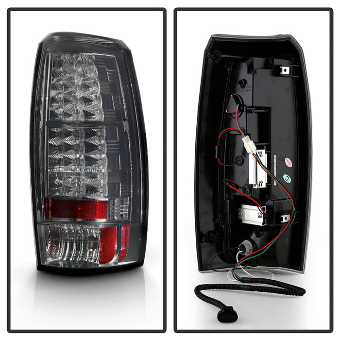 Spyder Chevy Avalanche 07-13 LED Tail Lights Smoke ALT-YD-CAV07-LED-SM 5032485