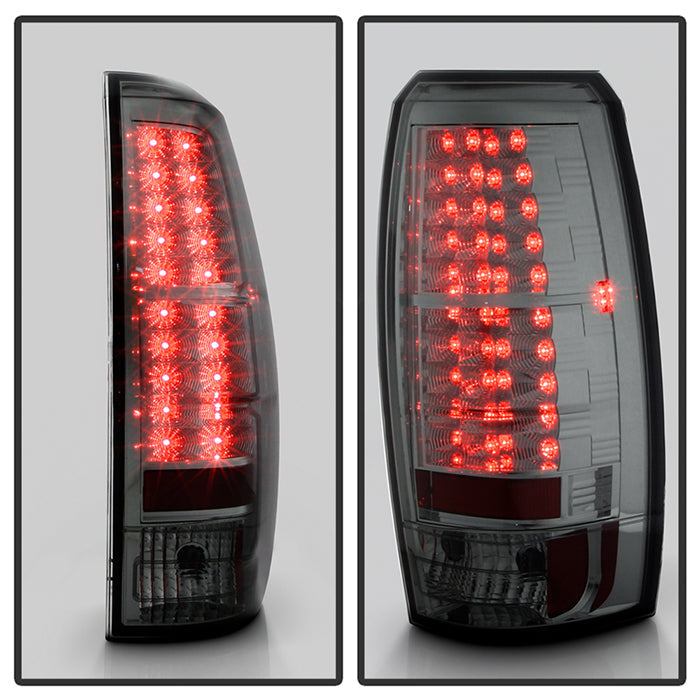 Spyder Chevy Avalanche 07-13 LED Tail Lights Smoke ALT-YD-CAV07-LED-SM 5032485