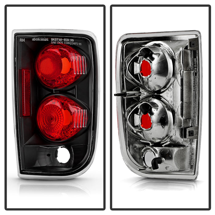 Spyder Chevy Blazer 95-05/Oldsmobile Bravada 96-01 Euro Tail Lights Blk ALT-YD-CB95-BK 5001146