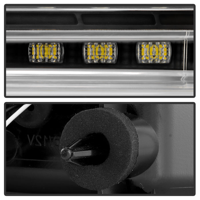 Spyder Chevy Camaro 16-18 Halogen LED Tail Lights Black ALT-YD-CCAM16HAL-SEQ-BK 5087218
