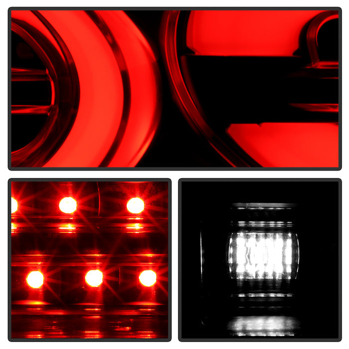 Spyder Chevy Camaro 16-18 Halogen LED Tail Lights Black ALT-YD-CCAM16HAL-SEQ-BK 5087218