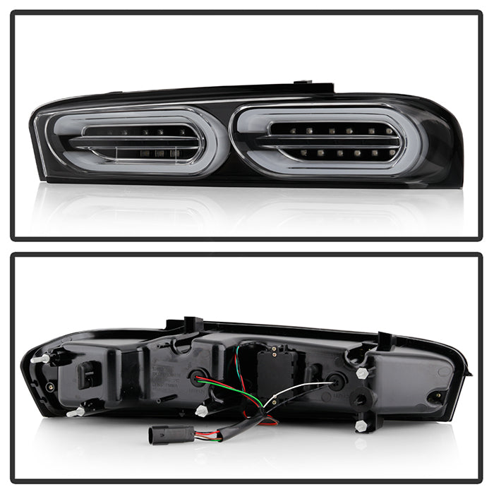 Spyder Chevy Camaro 16-18 (Do Not Fit Halogen Model) LED Tail Lights Black ALT-YD-CCAM16LED-SEQ-BK 5087232