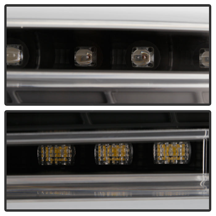 Spyder Chevy Camaro 16-18 (Do Not Fit Halogen Model) LED Tail Lights Black ALT-YD-CCAM16LED-SEQ-BK 5087232