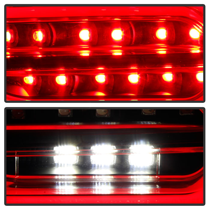 Spyder Chevy Camaro 16-18 (Do Not Fit Halogen Model) LED Tail Lights Black ALT-YD-CCAM16LED-SEQ-BK 5087232