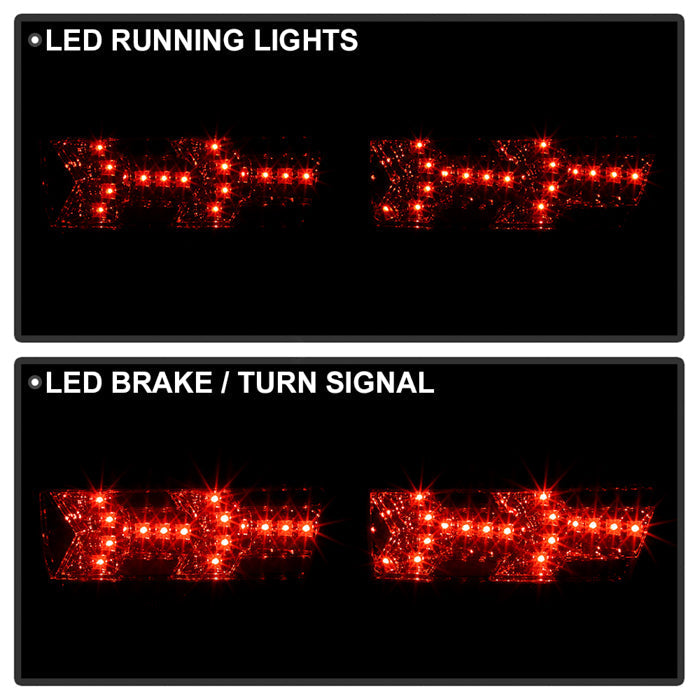 Spyder Chevy Camaro 10-13 LED Tail Lights Smoke ALT-YD-CCAM2010-LED-SM 5032201