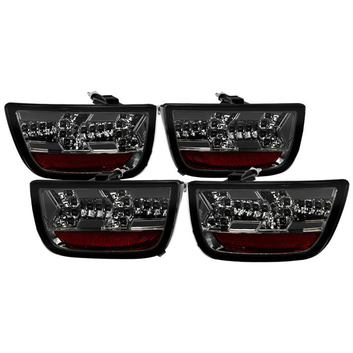 Spyder Chevy Camaro 10-13 LED Tail Lights Smoke ALT-YD-CCAM2010-LED-SM 5032201