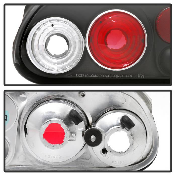 Spyder Chevy Camaro 93-02 Euro Style Tail Lights Black ALT-YD-CCAM98-BK 5001191