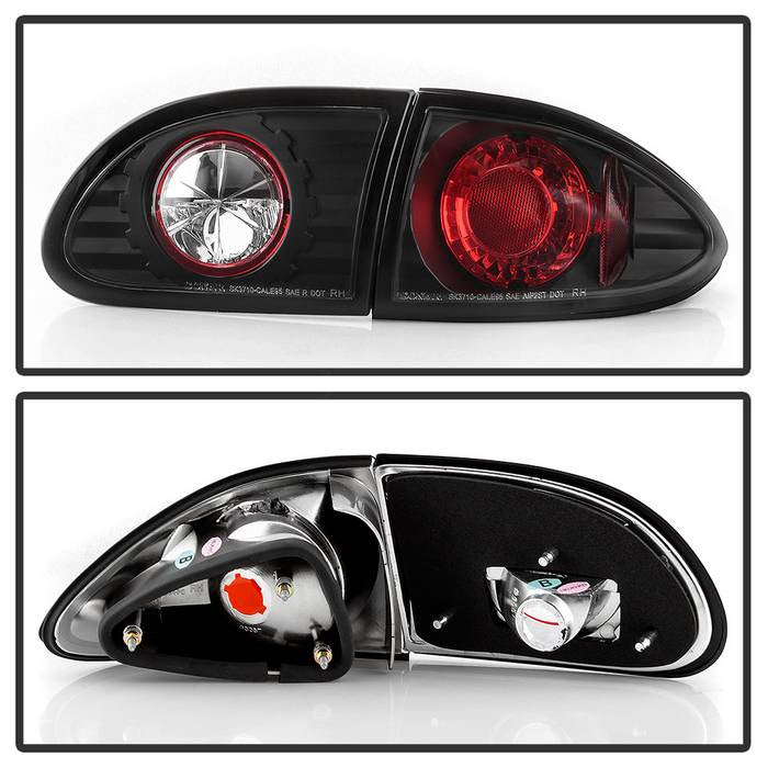 Spyder Chevy Cavalier 95-02 Euro Style Tail Lights Black ALT-YD-CCAV95-BK 5001245