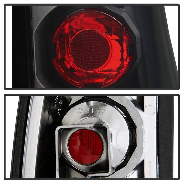 Spyder Chevy C/K Series 1500/2500 88-98/GMC Sierra 88-98 Euro Style Tail Lights Blk ALT-YD-CCK88-BK 5001283