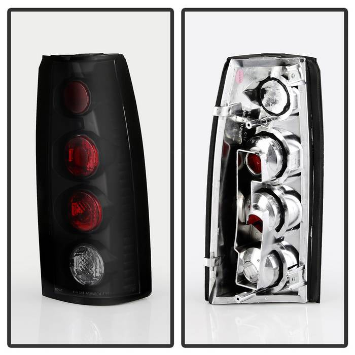 Spyder Chevy C/K Series 1500 88-98/GMC Sierra 88-98 Euro Style Tail Lights Blk Smke ALT-YD-CCK88-BSM 5077967
