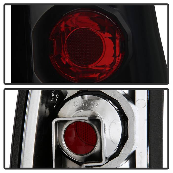 Spyder Chevy C/K Series 1500 88-98/GMC Sierra 88-98 Euro Style Tail Lights Blk Smke ALT-YD-CCK88-BSM 5077967