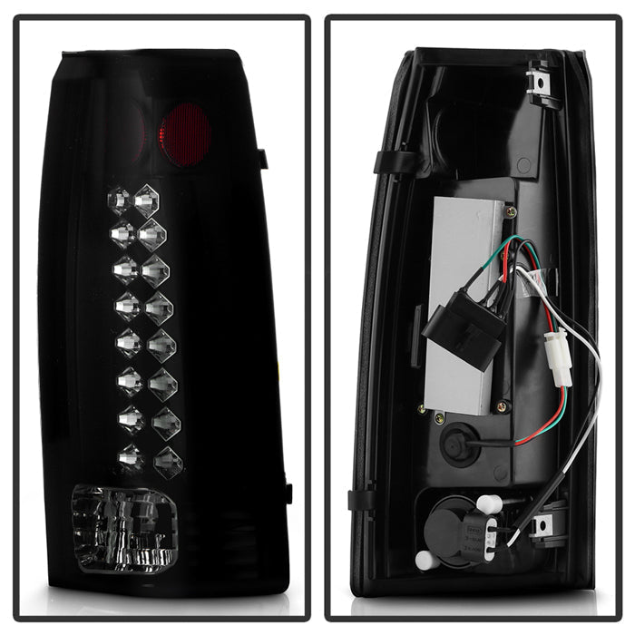 Spyder Chevy C/K Series 1500 88-98/GMC Sierra 88-98 LED Tail Lights Blk Smke ALT-YD-CCK88-LED-BSM 5077981