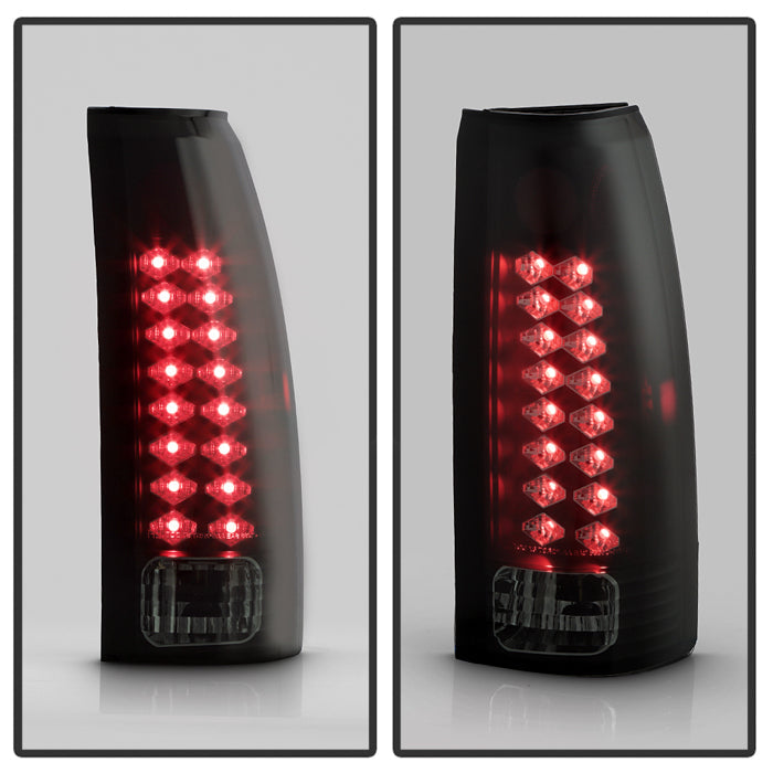 Spyder Chevy C/K Series 1500 88-98/GMC Sierra 88-98 LED Tail Lights Blk Smke ALT-YD-CCK88-LED-BSM 5077981