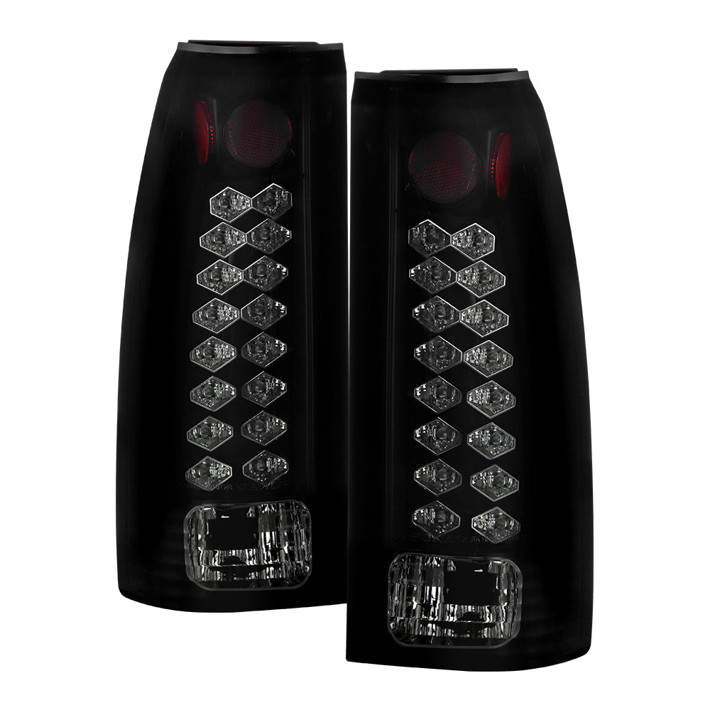 Spyder Chevy C/K Series 1500 88-98/GMC Sierra 88-98 LED Tail Lights Blk Smke ALT-YD-CCK88-LED-BSM 5077981