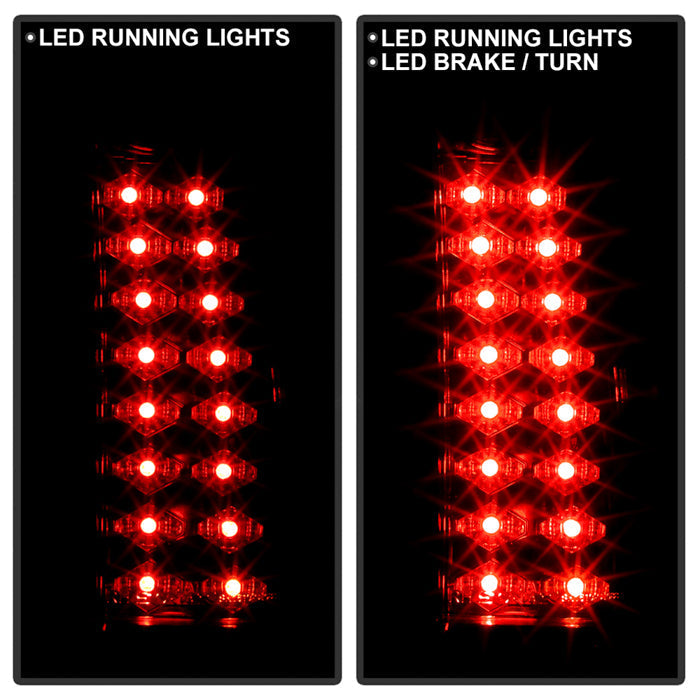 Spyder Chevy C/K Series 1500 88-98/Blazer 92-94 LED Tail Lights Chrm ALT-YD-CCK88-LED-C 5001368