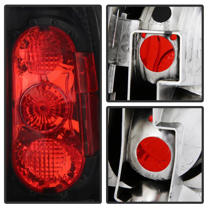 Spyder Chevy C/K Series 1500 88-98/GMC Sierra 88-98 G2 Euro Style Tail Lights Blk ALT-YD-CCK88G2-BK 5001320