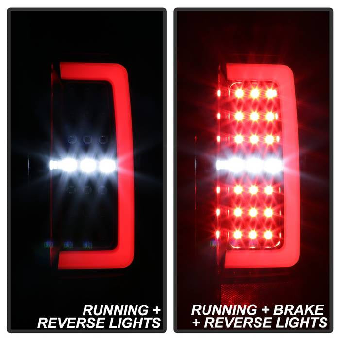 Spyder Chevy Colorado 2015-2017 Light Bar LED Tail Lights - Black ALT-YD-CCO15-LED-BK 5084576