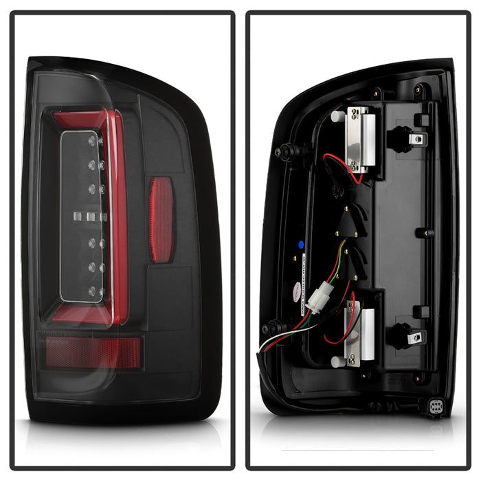 SPYDER 15-22 Chevy Colorado Red Light Bar LED Tail Lights - Black (ALT-YD-CCO15-RBLED-BK) 5089496
