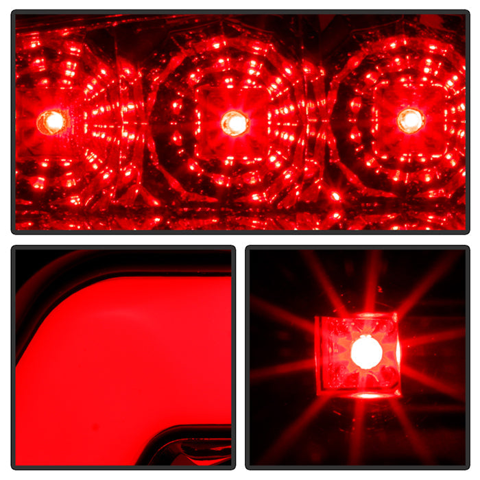 Spyder Chevy Cruze 2011-2014 Light Bar LED Tail Lights Black ALT-YD-CCRZ11-LBLED-BK 5076595