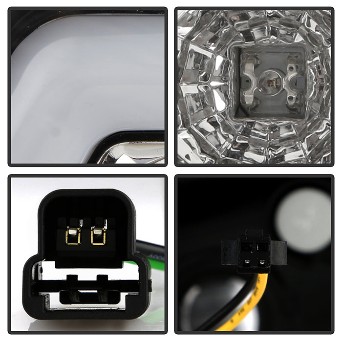 Spyder Chevy Cruze 2011-2014 Light Bar LED Tail Lights Black ALT-YD-CCRZ11-LBLED-BK 5076595
