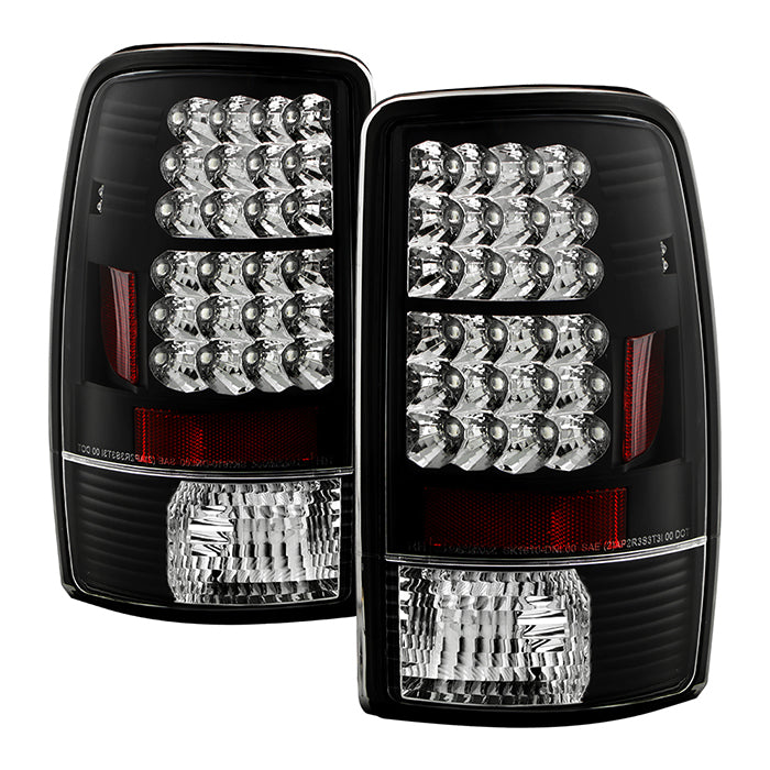 Spyder Chevy Suburban/Tahoe 1500/2500 00-06/GMC Yukon LED Tail Lights Black ALT-YD-CD00-LED-BK 5001528