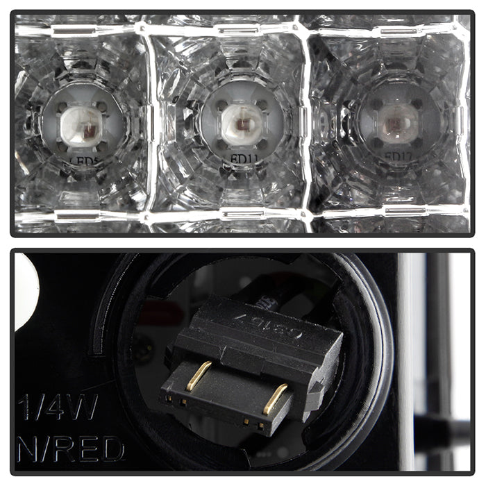 Spyder Chevy Suburban/Tahoe 1500/2500 00-06/GMC Yukon LED Tail Lights Black ALT-YD-CD00-LED-BK 5001528