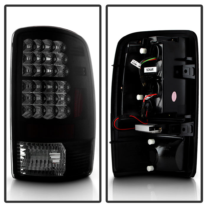 Spyder Chevy Suburban/Tahoe 1500/2500 00-06 LED Tail Lights Black Smoke ALT-YD-CD00-LED-BSM 5078001