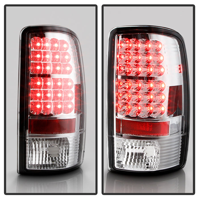 Spyder Chevy Suburban/Tahoe 1500/2500 00-06/GMC Yukon LED Tail Lights Chrome ALT-YD-CD00-LED-C 5001535