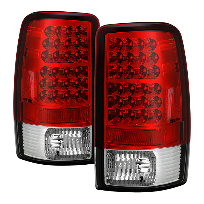 Spyder Chevy Suburban/Tahoe 1500/2500 00-06 LED Tail Lights Red Clear ALT-YD-CD00-LED-RC 5001542