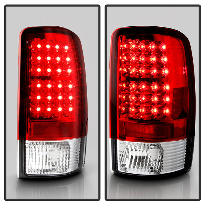 Spyder Chevy Suburban/Tahoe 1500/2500 00-06 LED Tail Lights Red Clear ALT-YD-CD00-LED-RC 5001542