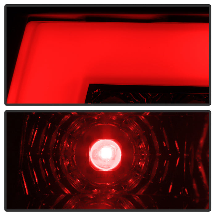 Spyder 00-06 GMC Yukon/Yukon XL V2 Light Bar LED Tail Lights - Blk Smoke (ALT-YD-CD00V2-LBLED-BSM) 5084156