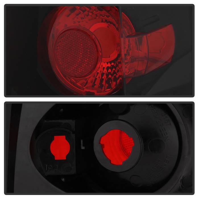 Spyder Cadillac Escalade SUV (Not EXT)02-06 Euro Style Tail Lights Black ALT-YD-CE02-BK 5001597