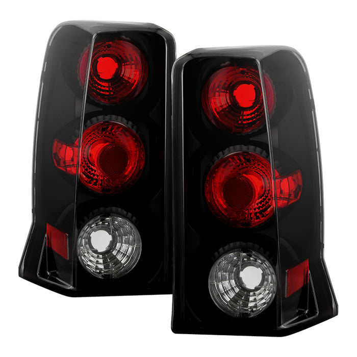 Spyder Cadillac Escalade 02-06 Euro Tail Lights Black Smoke ALT-YD-CE02-BSM 5084378