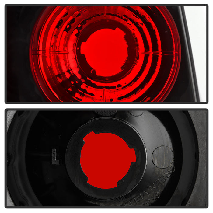 Spyder Cadillac Escalade 02-06 Euro Tail Lights Black Smoke ALT-YD-CE02-BSM 5084378