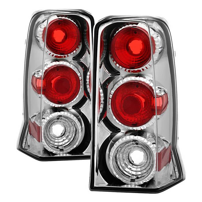 Spyder Cadillac Escalade SUV (Not EXT)02-06 Euro Style Tail Lights Chrome ALT-YD-CE02-C 5001603