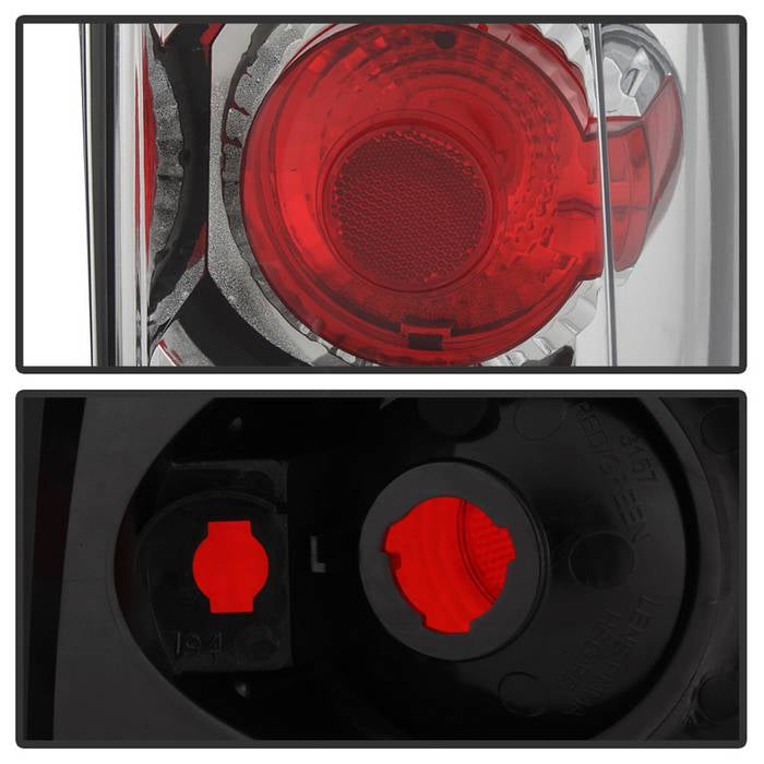 Spyder Cadillac Escalade SUV (Not EXT)02-06 Euro Style Tail Lights Chrome ALT-YD-CE02-C 5001603